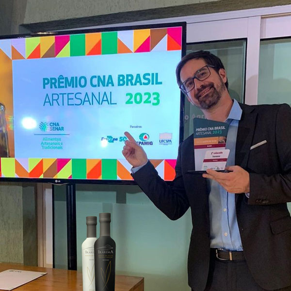 Azeite Irarema recebe Prêmio CNA Brasil 2023